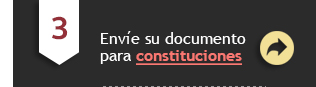 Envíe su documento para constituciones