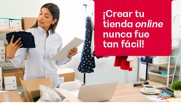 ¡Crear tu tienda online nunca fue tan fácil!